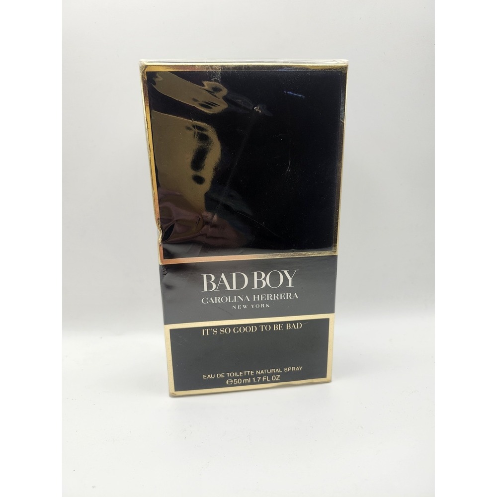 Bad Boy By Carolina Herrera Eau De Toilette Spray 1.7 oz New In Box